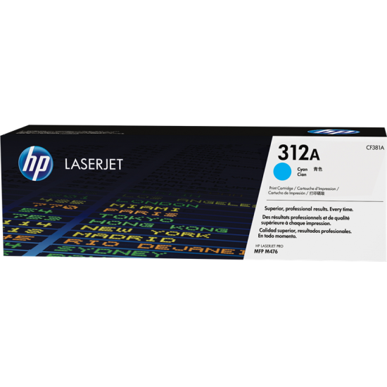 ORIGINAL HP Toner No.312A  (Cyan) Tonerji in kartuše