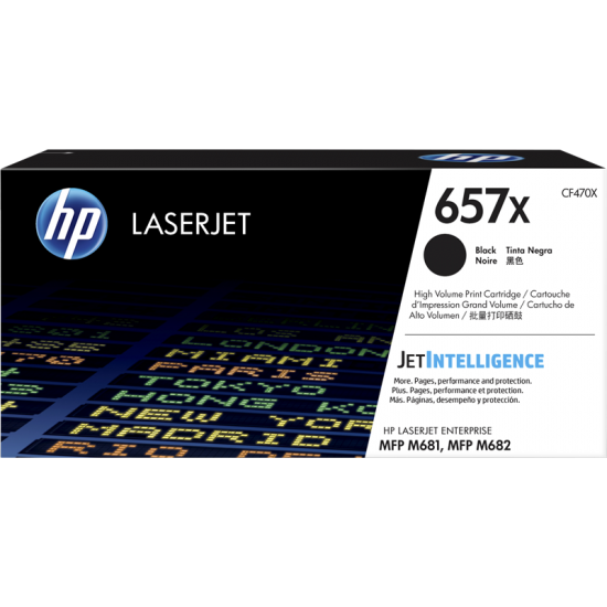 ORIGINAL HP Toner No.657X  (Black) Tonerji in kartuše