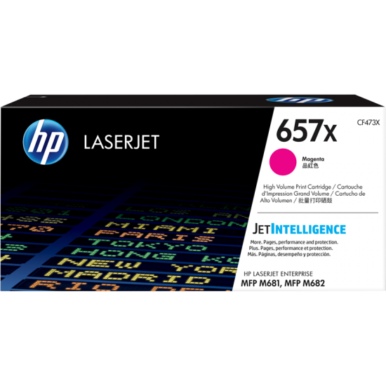ORIGINAL HP Toner No.657X  (Magenta) Tonerji in kartuše