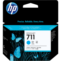 ORIGINAL HP Ink cartidge No.711 Multipack  (3xCyan)