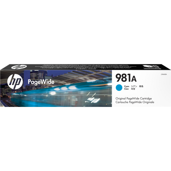 ORIGINAL HP Ink cartidge No.981A  (Cyan) Tonerji in kartuše