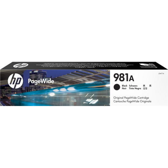 ORIGINAL HP Ink cartidge No.981A  (Black) Tonerji in kartuše