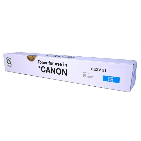 JAPAN Canon Toner CEXV51 iRC 5535/iRC 5540/iRC 5550/iRC 5560 (Cyan) Tonerji in kartuše
