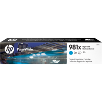 ORIGINAL HP Ink cartidge No.981X  (Cyan)