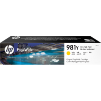 ORIGINAL HP Ink cartidge No.981Y  (Yellow)