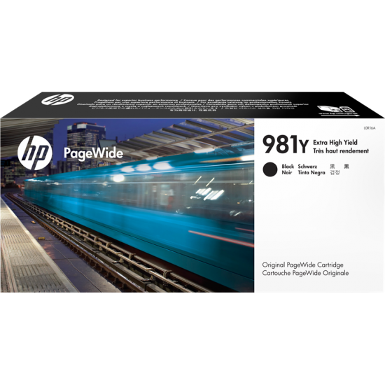 ORIGINAL HP Ink cartidge No.981Y  (Black) Tonerji in kartuše