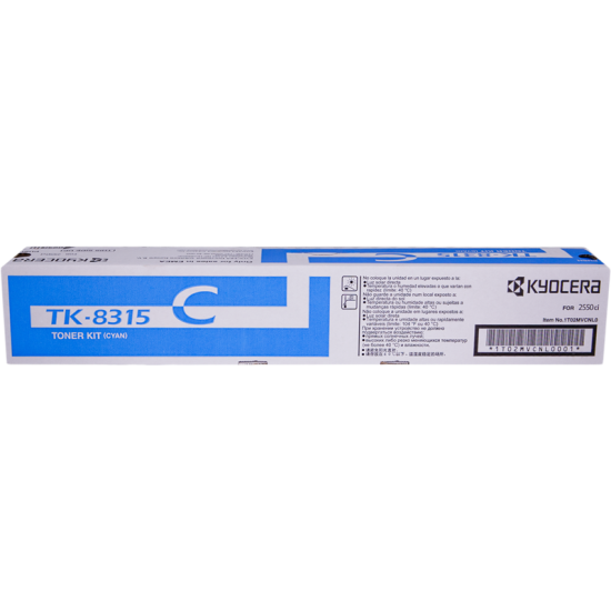 ORIGINAL Kyocera Toner TaskAlfa 2550 (Cyan) Tonerji in kartuše