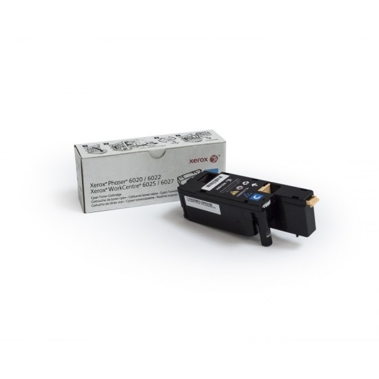 ORIGINAL Xerox Toner Phaser 6020/Phaser 6022 - Cyan Tonerji in kartuše