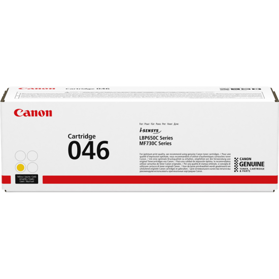 ORIGINAL Canon Toner 046  (Yellow) Tonerji in kartuše