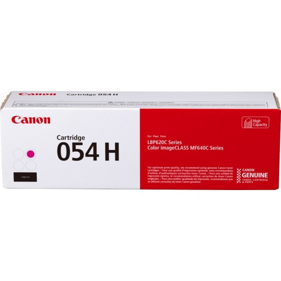 ORIGINAL Canon Toner 054H (Magenta - High Capacity) Tonerji in kartuše
