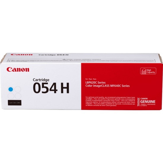 ORIGINAL Canon Toner 054H (Cyan - High Capacity) Tonerji in kartuše