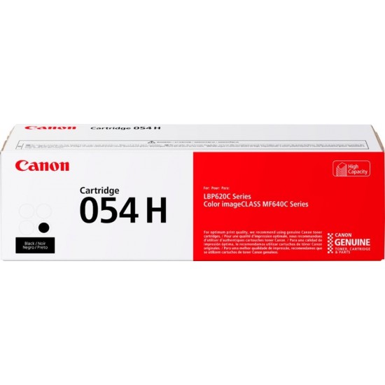 ORIGINAL Canon Toner 054H (Black - High Capacity) Tonerji in kartuše