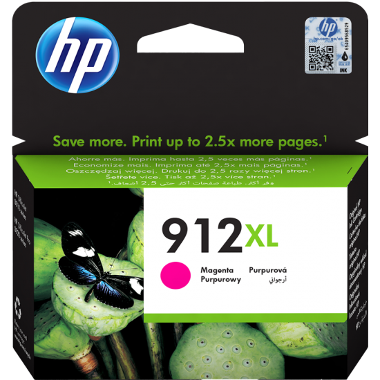 ORIGINAL HP Ink cartridge No.912XL  (Magenta) Tonerji in kartuše