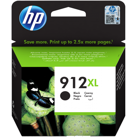 ORIGINAL HP Ink cartridge No.912XL  (Black) Tonerji in kartuše