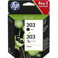 ORIGINAL HP Ink cartridge No.303 Multipack  (Black+Color)