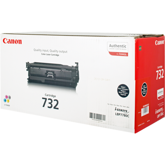 ORIGINAL Canon Toner 732  (Black) Tonerji in kartuše