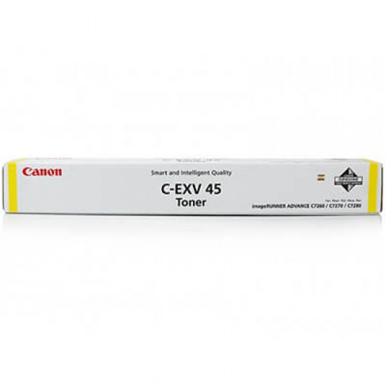 ORIGINAL Canon Toner C-EXV 45  (Yellow) Tonerji in kartuše