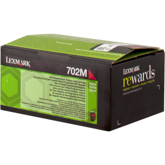 ORIGINAL Lexmark Toner 702M CS310/410/510 magenta (1.000) Tonerji in kartuše