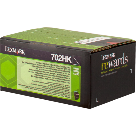 ORIGINAL Lexmark Toner 702HK CS310/410/510 black (4.000) Tonerji in kartuše