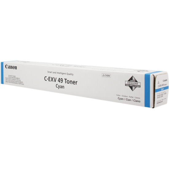 ORIGINAL Canon Toner C-EXV 49  (Cyan) Tonerji in kartuše