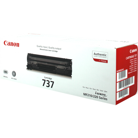 ORIGINAL Canon Toner CRG-737 MF226/229/212dn (2.400 pgs) Tonerji in kartuše