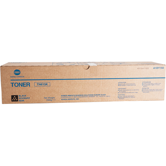 ORIGINAL Konica Minolta Toner TN615K (Black) Tonerji in kartuše ORIGINAL Konica Minolta Toner TN615K (Black) Tonerji in kartuše