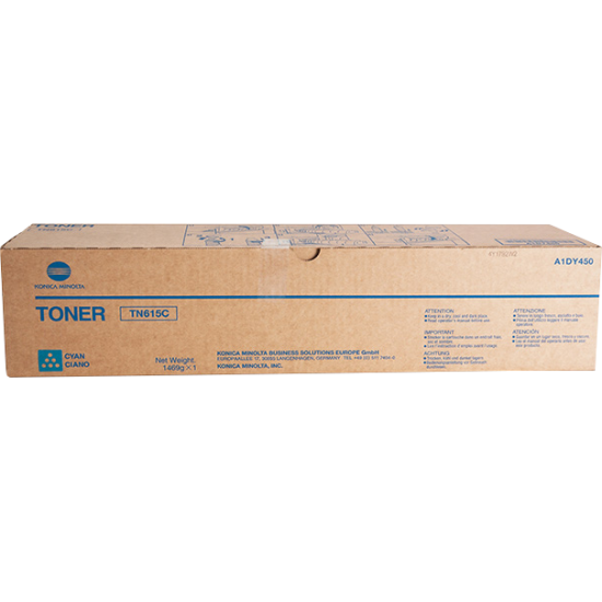 ORIGINAL Konica Minolta Toner TN615C (Cyan) Tonerji in kartuše ORIGINAL Konica Minolta Toner TN615C (Cyan) Tonerji in kartuše