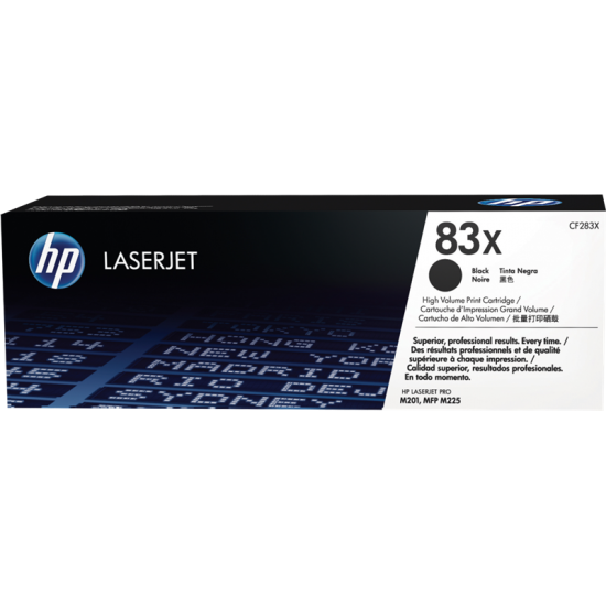 ORIGINAL HP Toner No.83X Laser Jet Pro M125/127 Tonerji in kartuše