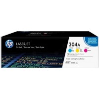 ORIGINAL HP Toner No.304A Multipack  (CC531A+CC532A+CC533A) ORIGINAL HP Toner No.304A Multipack  (CC531A+CC532A+CC533A)