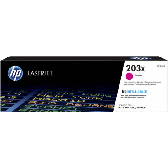 ORIGINAL HP Toner No.203X (Magenta) Tonerji in kartuše