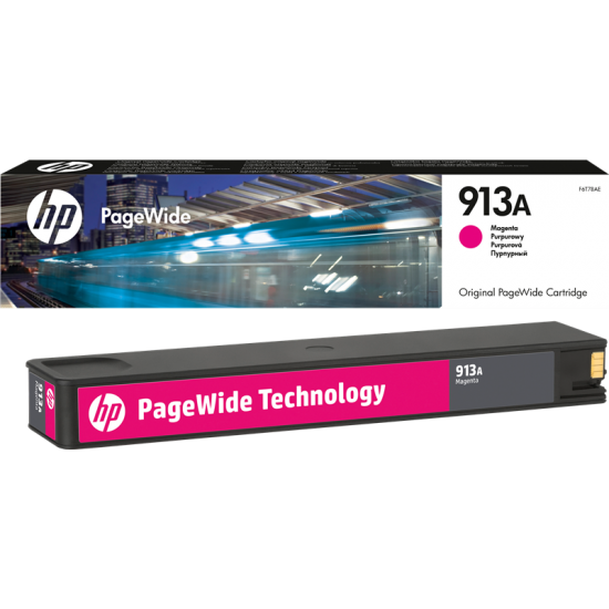 ORIGINAL HP Ink cartr. No.913A Magenta PageWide Pro 352/377/452/477 (3.000) Tonerji in kartuše