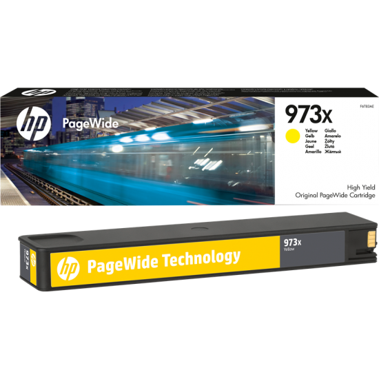 ORIGINAL HP Ink cartr. No.973X Yellow PageWide Pro 452/477 (7.000) Tonerji in kartuše