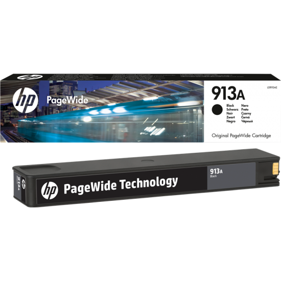 ORIGINAL HP Ink cartr. No.913A Black PageWide Pro 352/377/452/477 (3.500) Tonerji in kartuše
