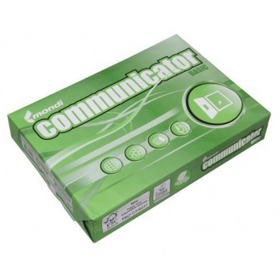 Fotokopirni papir COMMUNICATOR A4, 80g    1/500 Pisarniški material