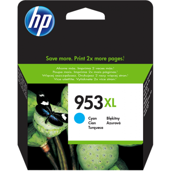 ORIGINAL HP Ink cartr. No.953XL (Cyan) OfficeJet Pro 8210/8720/8730 (1.600) Tonerji in kartuše