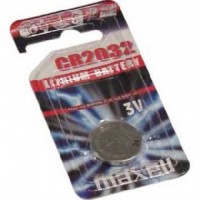 Baterija gumbna MAXELL CR-2032,  3V