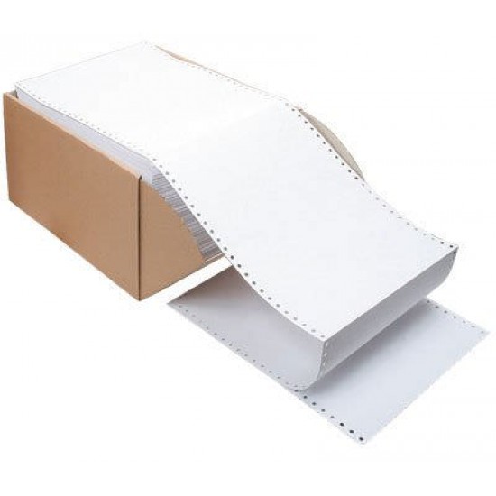 Papir neskončni  bianco 1+1   234x12 Pisarniški material