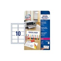 Papir za vizitke AVERY C32026-25 (85x54)  270g