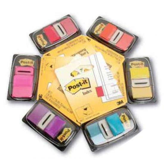 Samolepilni lističi 3M  POST IT  INDEX  680 - različne barve Pisarniški material
