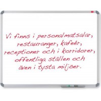 Tabla NOBO bela magnetna Euro (90x120)