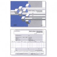 Obrazec ALEA  4,6  -   potni nalog z obračunom A5