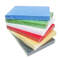 Kartonska platnica DSB za vezavo A4, reliefna   (več  barv)