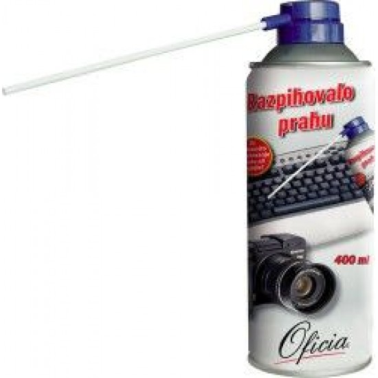ÄŚistilo- razpihovalec prahu OFICIA 400 ml Pisarniški material