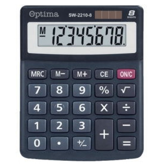 Kalkulator namizni OPTIMA SW-2210A-8 Pisarniški material