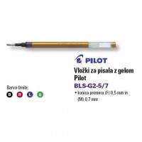 Vložek za pisala z gelom PILOT  BLS-G2-7