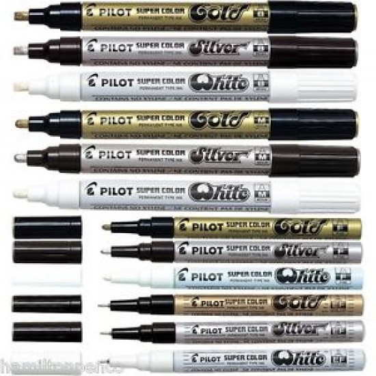 Flomaster (marker) PILOT - bel Pisarniški material