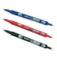 Flomaster (marker) PILOT -  dve konici, dve debelini