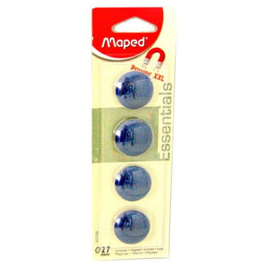 Magneti  MAPED  color 27 mm   4/1   barve razne Pisarniški material