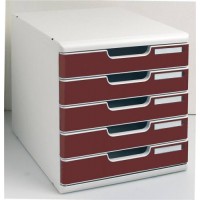 Predalniki EXACOMPTA MULTIFORM s 5 predali, zaprt,  301