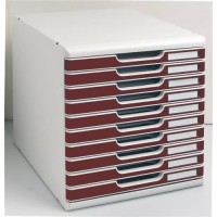 Predalniki EXACOMPTA MULTIFORM z 10 predali, zaprt, 302